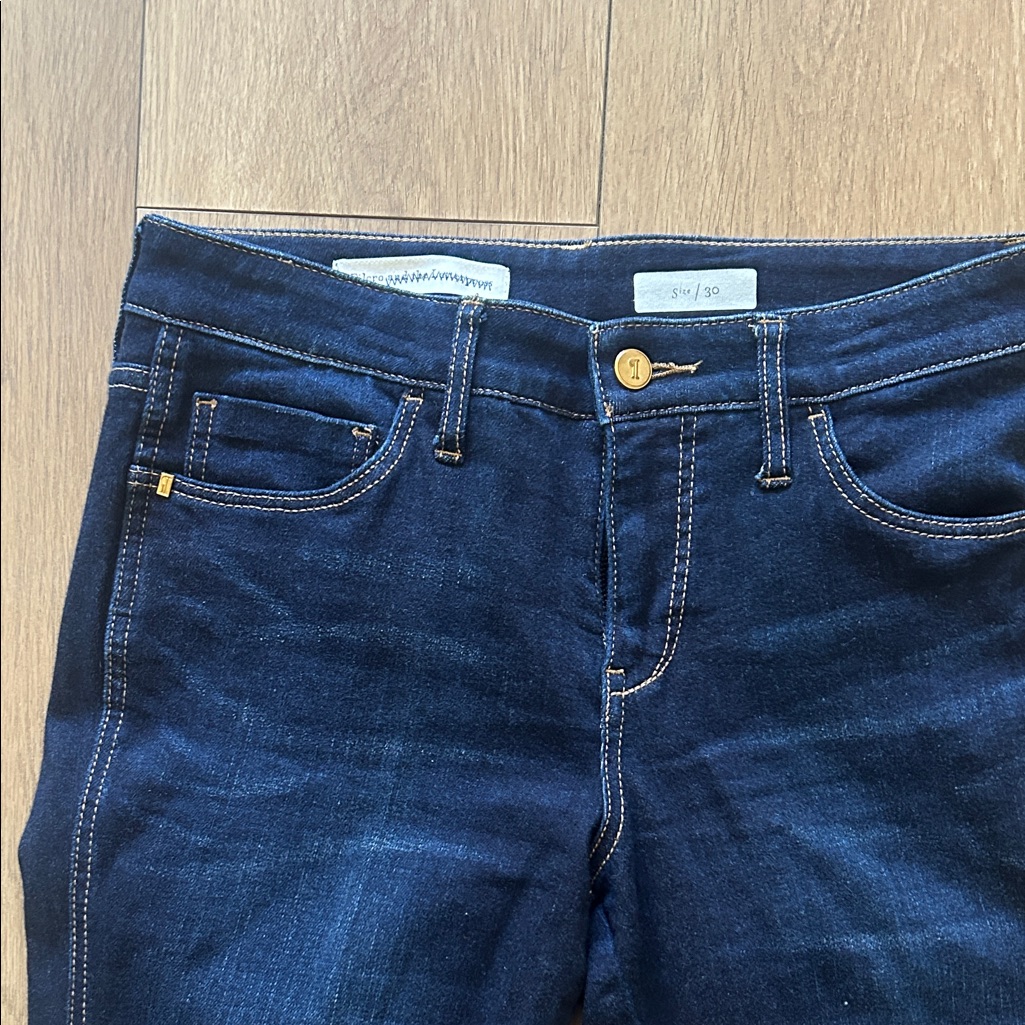 Pilcro And The Letterpress High Rise Indigo Jeans